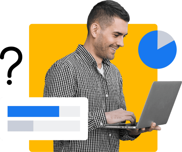 Understanding customer needs Graphic depicting analytics chart of customer needs